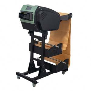 Machines de transformation du papier industrielles, machine à rembourrage en papier accordéon de 38 cm de large pour rouleaux de papier kraft, pour cadeaux et artisanat - Product Image 3