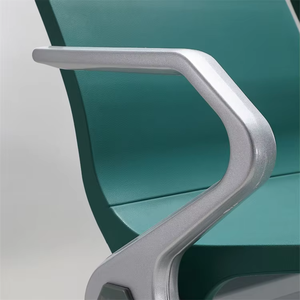Chaise d'attente publique moderne et colorée en plastique PU durable à trois places avec structure métallique, idéale pour les halls et les zones de transit - Product Image 4