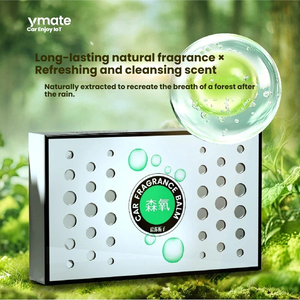 VMATE Plastic <b>Car</b> Air Freshener <b>Diffuser</b> Solid Perfume Ornament Aromatherapy Deodorizer Auto Gift Box Osmanthus Fragrance Center - Product Image 2