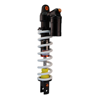 Amortisseurs à air réglables doubles 435 mm pour ATV, moto, UTV, kart, quad, motos de cross et sportives – Ajustement universel