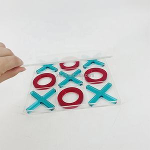 Luxury 3d Acrylic Xo Game <strong>Gem</strong> Color Tic <strong>Tac</strong> Toe Game Set Acrylic Educational Games for Child - Product Image 4