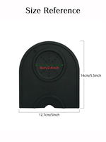 Fabricant personnalisé 1PCS Silicone Café Tamper Tampon Coin Tapis en caoutchouc pour votre brassage quotidien de café