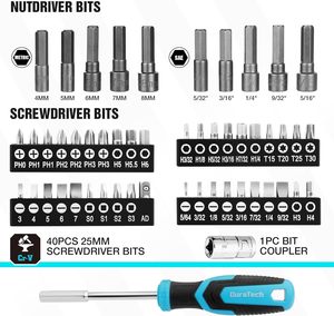 121-Piece Professional <b>Hand</b> Metric Sockets <b>Set</b> Ratchet <b>Tool</b> Hard Case Auto Repair Vehicle Kit - Product Image 2