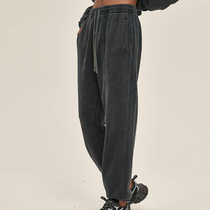 กางเกงขาปรับได้แนวสตรีทของผู้ชายกางเกงวินเทจซักแบบลำลองตามสั่ง - Product Image 1