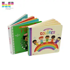 High quality cheap full color custom printing self publish children board book