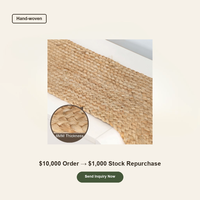 Chemin de table en jute naturel tressé, écologique, 120 cm, style rustique, décoration de table de ferme, vente en gros OEM, jute tissé, logo personnalisé