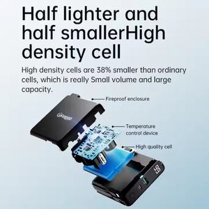 Banco de Energía Inalámbrico Portátil OEM/ODM de 10000mAh con Carga Tipo-C, Doble Salida USB, Adaptador de Pared para Viajes - Product Image 4