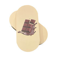 Cajas de Chocolate Ovaladas de Lujo con Logotipo Personalizado al por Mayor, Cajas de Regalo para Bombones, Trufas, Dulces y Galletas con Papel de Regalo