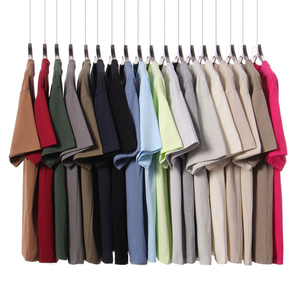 เสื้อยืดคอตตอนดับเบิ้ลยาร์น 300 กรัม ทรงหลวม คอกลม แขนสั้น สำหรับผู้ชาย สวมใส่สบายๆ - Product Image 4