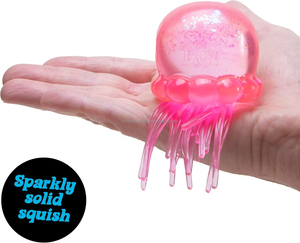NEEDOH Jelly Squish Toy Medusa Glitterata Antistress Giocattolo Sensoriale per Bambini e Adulti per Alleviare l'Ansia - Product Image 5