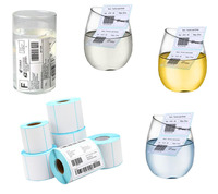 Gran oferta, rollo de etiquetas de impresora térmica 4x6, pegatina de código de barras FBA UPS Ebay para promoción de comestibles y uso en supermercados, 4x6 pulgadas