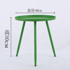 Bàn Kim Loại Nhỏ Chống Thấm Nước Ngoài Trời Bàn Trà Cà Phê Trong Nhà - Product Image 3