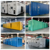 Groupe électrogène insonorisé Weichai de type conteneur pour alimentation de secours 2MW 1500kW 1200kW 1MW 1000kVA 800kW 700kW 600kW 500kW 400kW 50/60Hz ATS