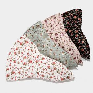 Spring Summer Outdoor Travel Bucket <b>Hat</b> Flower Pattern Wide Brim Bucket <b>Hat</b> Pastoral Style Trendy Foldable Fisherman <b>Hat</b> - Product Image 4