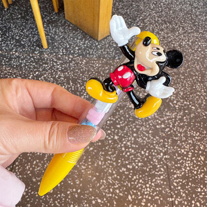 Adorable Style High Quality Plastic Ballpoint <b>Pen</b> Creative Cartoon <b>Mouse</b> Image Design Super Cute Push-Button Mechanism Students - Product Image 5