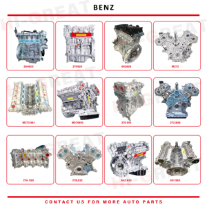 ガソリンエンジンアセンブリM270 910 M271 M72 M274 M276 M278メルセデスベンツ完璧な状態のエンジンブロック用 - Product Image 6