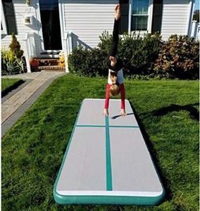 Hitac - Colchoneta Inflable Profesional Portátil, Plegable, Impermeable, de PVC, para Gimnasia, Yoga, Acrobacias, con Certificación CE - Product Image 3