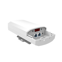 Pont Ethernet Sans Fil, Pack de 2 Ponts Sans Fil Longue Portée 2.4G IP65 Étanche, Répéteur WiFi