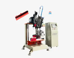 Household 2 Axis floor squeegee brush and plastic wiper brush making machine