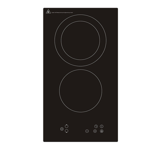 Table de cuisson électrique <span class=keywords><strong>vitrocéramique</strong></span> encastrable double brûleur infrarouge 3500W avec contrôle tactile, minuterie et sécurité enfant pour usage domestique - Product Image 5