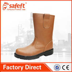 Toe protection Against Construction Hazards Waterproof slip Oil Resistant <strong>Work</strong> Safety Shoes Steel Toe Black <strong>8</strong> Safety <strong>Boot</strong> Scarpe - Product Image 3