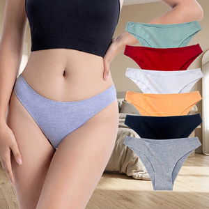 Wholesale <b>Women's</b> Cotton Bikini <b>Underwear</b> 10 <b>Pack</b> Low Rise Breathable Panties Comfortable - Product Image 3