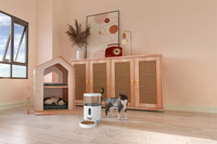 Distributeur automatique de nourriture pour animaux de compagnie intelligent avec contrôle par application, fonction de chronométrage et d'annulation d'écho, produit intelligent WiFi