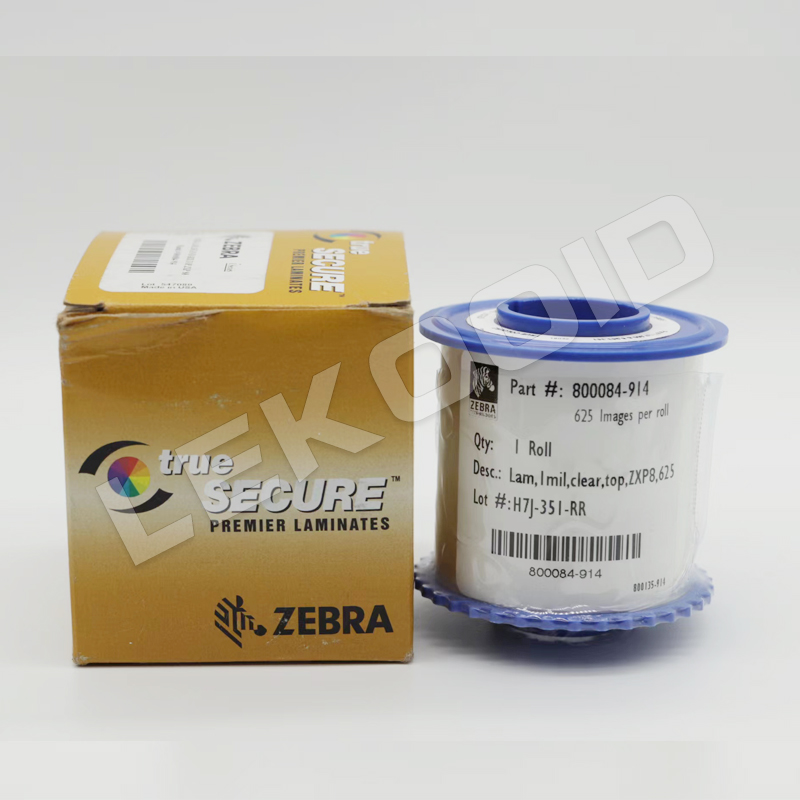 Zebra 800084-914 1 Mil Laminating Film for ZXP 8 & 9 Printers