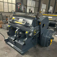 Einfach zu Bedienende Industrielle Stanzmaschinen/Kartonstanzmaschine/Manuelle Papierstanz- und Rillmaschine