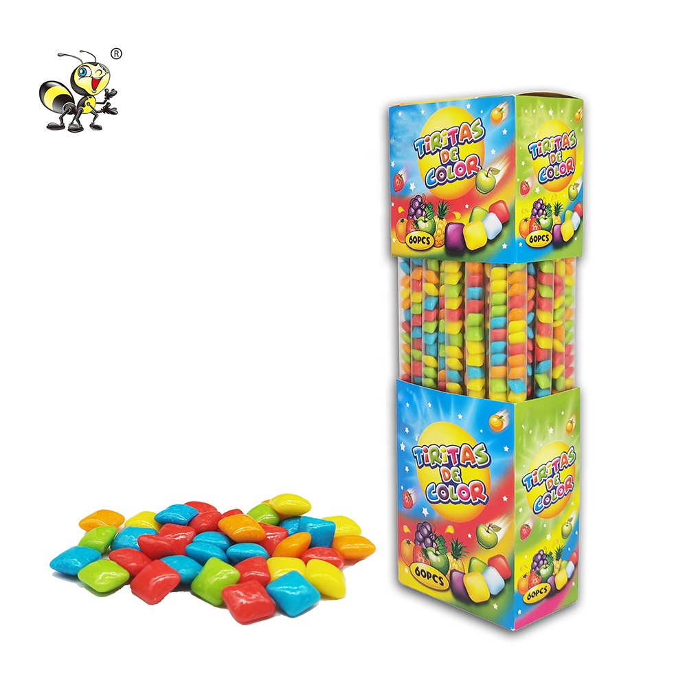 Oem Халяль, оптовая продажа, фруктовый вкус, мини-жвачка, жевательная резинка, конфеты