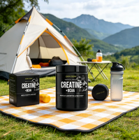 Pemasok GMP Creatine +BCAAs Creatine Monohydrate Powder untuk Peningkatan Pemulihan Pasca-Latihan, Performa, Pertumbuhan Otot OEM/ODM
