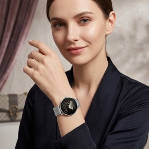 Reloj Inteligente <span class=keywords><strong>Super</strong></span> Delgado para Mujer 2026, Pantalla AMOLED de 1.19'', Monitor de Ritmo Cardíaco, Relojes Inteligentes Personalizados, Venta al Por Mayor Directa de Fábrica - Product Image 2