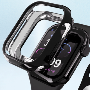 Per <span class=keywords><strong>Apple</strong></span> <span class=keywords><strong>Watch</strong></span> <span class=keywords><strong>serie</strong></span> 10 antigraffio antiurto placcato morbido TPU <span class=keywords><strong>Sport</strong></span> donna uomo custodia protettiva paraurti - Product Image 3