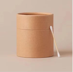 Cylindre recyclé papier kraft bougie papier Tube emballage carton boîte ronde Tube avec taille personnalisée - Product Image 6