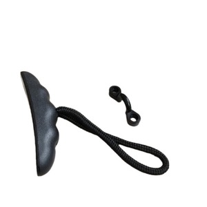 Accesorio para kayak, mango negro y rojo con hebilla tipo C y tornillos para lagos, ríos, uso recreativo, agarre antideslizante - Product Image 5