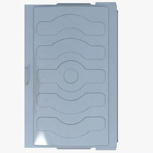 Nouveau BDB BDB.10800-A Conteneur à déchets extérieur à pédale avec couvercle basculant, capacités 120L/660L, pour recyclage de jardin à ouverture supérieure - Product Image 1