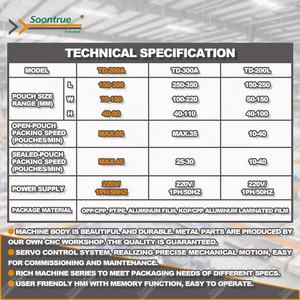 多用途Doypack包装机自动袜子卧式预制袋包装机 - Product Image 2