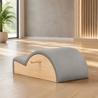 AUGER Professionnel Arc de Pilates en Bois Correcteur de Colonne Vertébrale Équipement de Fitness pour Studio Entraînement du Core Maître de l'Équilibre