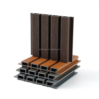 UE Royaume-Uni Pologne Panneaux cannelés pour l'extérieur Revêtement en composite pour mur composite Panneaux muraux 3d Revêtement mural extérieur vertical