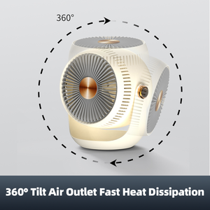 <span class=keywords><strong>Ventilateur</strong></span> <span class=keywords><strong>de</strong></span> circulation d'air AntarcChill, <span class=keywords><strong>ventilateur</strong></span> <span class=keywords><strong>de</strong></span> <span class=keywords><strong>bureau</strong></span> et mural, rechargeable 2400 mAh, silencieux, inclinaison à 360 degrés, type C, <span class=keywords><strong>ventilateur</strong></span> <span class=keywords><strong>de</strong></span> table pour chambre à coucher et <span class=keywords><strong>bureau</strong></span> - Product Image 6