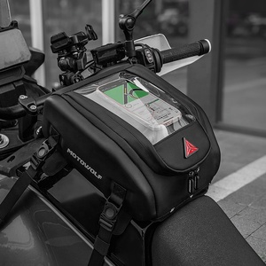 Sac de réservoir de <span class=keywords><strong>moto</strong></span> imperméable Motowolf, sac à essence magnétique grande capacité avec housse de pluie pour les voyages d'aventure - Product Image 1
