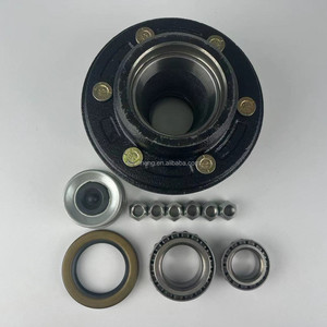 Le kit de moyeu de roue de <span class=keywords><strong>remorque</strong></span> à essieux de 6000 lb comprend 25520/15245 bagues extérieures et 25580/15123 roulements - Product Image 4