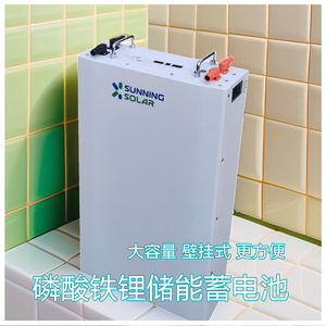 แบตเตอรี่ LiFePO4 48V 200A แบบติดผนัง ระบบกักเก็บพลังงานแสงอาทิตย์แบบออฟกริด พร้อมพอร์ตสื่อสาร RS485 - Product Image 3