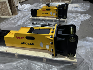 Voor Soosan Hoge Kwaliteit Sb43 Hydraulische Hamer Voor Graafmachine 75Mm Beitel Goede Kwaliteit Hydraulische Brekers - Product Image 2