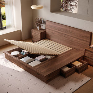 <span class=keywords><strong>Base</strong></span> <span class=keywords><strong>letto</strong></span> <span class=keywords><strong>matrimoniale</strong></span> di lusso in <span class=keywords><strong>legno</strong></span> massello con contenitore, stile tatami giapponese, moderna, per camera da <span class=keywords><strong>letto</strong></span> e hotel, con cassetto - Product Image 4