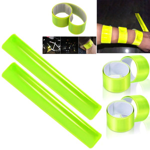 Ceinture Réfléchissante Élastique Rose Haute Visibilité Réglable pour la Course à Pied et le Cyclisme, Gilet de Sécurité avec Boucle et Brassards Réfléchissants pour Femme - Product Image 6