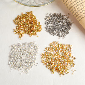 Clip <span class=keywords><strong>de</strong></span> <span class=keywords><strong>fixation</strong></span> en fil d'acier pour tube <span class=keywords><strong>de</strong></span> positionnement, fermoir plat, accessoires pour <span class=keywords><strong>collier</strong></span> et bijoux en perles DIY - Product Image 3