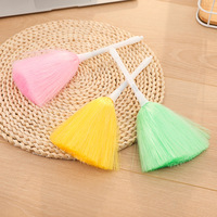 Poussette à poussière pour ordinateur en plastique, directement de l'usine, petite brosse, tête ronde, plumeau, outil de nettoyage de bureau, modèle 050 #