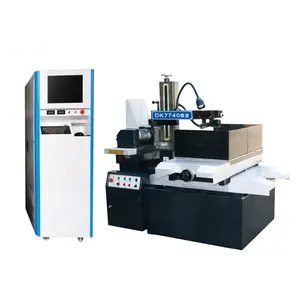 Dk7740 เครื่องตัดลวด Edm อัตโนมัติความเร็วสูงเครื่องตัดลวด Cnc Edm