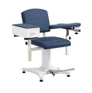 Silla Eléctrica Moderna para Extracción de Sangre CARENOVO LC-220 con Cajón de Almacenamiento y Reposabrazos Ajustables para Uso Hospitalario - Product Image 1